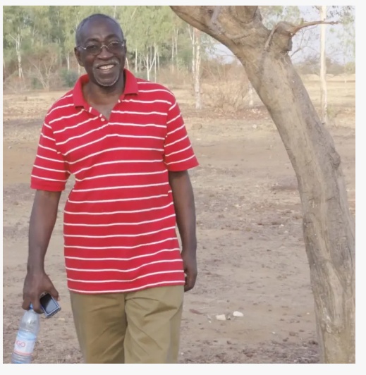 Prof Francis Ehua en mission de terrain