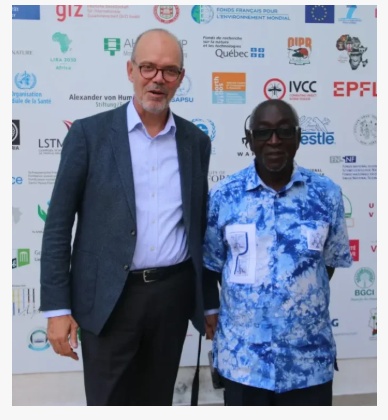 Prof Antoine Geissbuhler et Prof Francis Ehua
